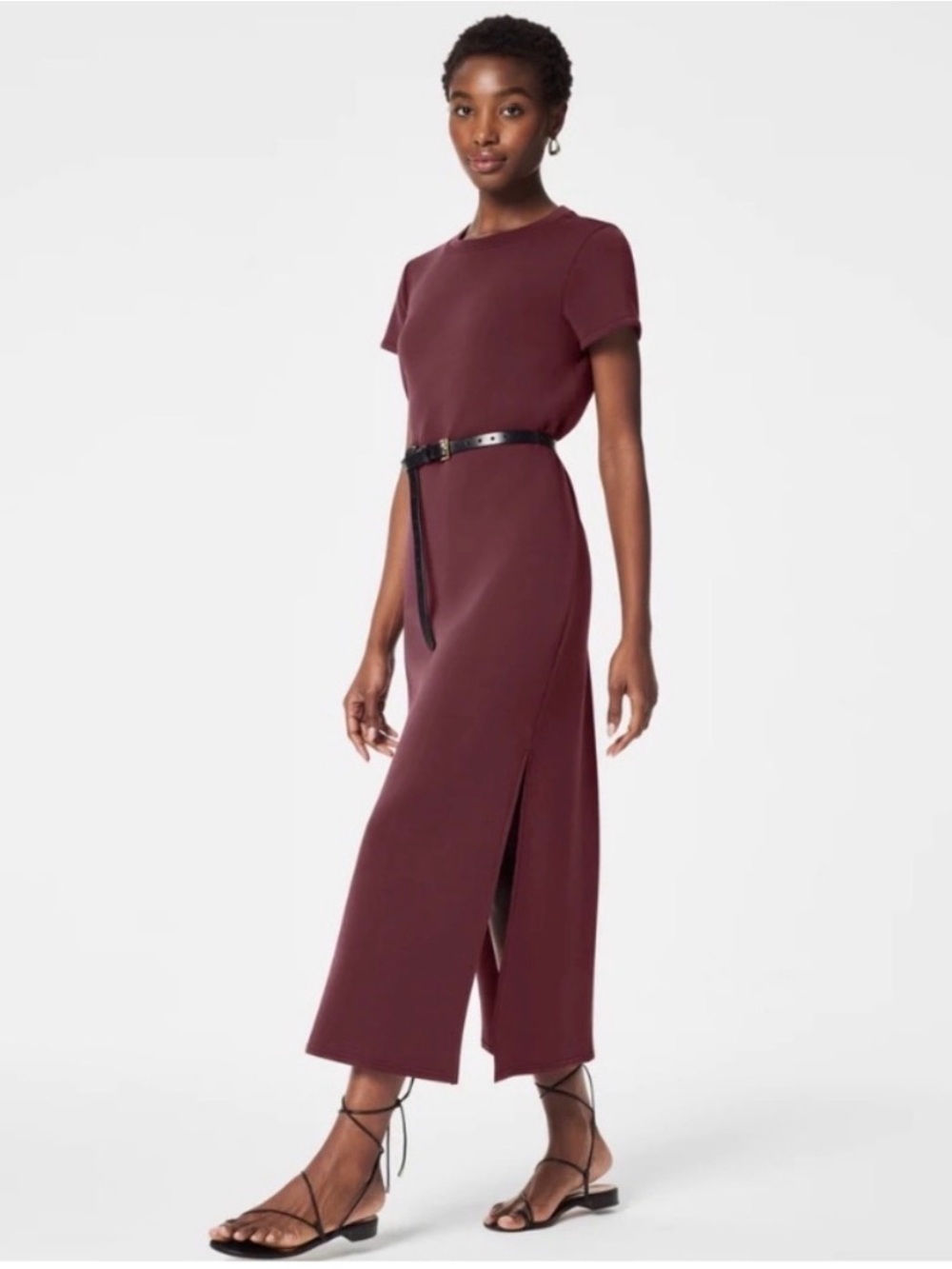 SPANX AirEssentials Maxi Dress in Mulberry style 50572R